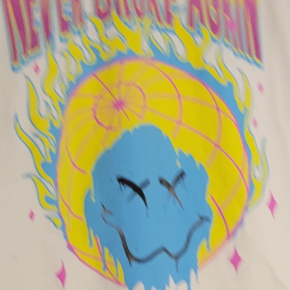 NBA YOUNG BOY - NEVER BROKE AGAIN BLUE FACE-  WHITE LOGO TSHIRT-COOL DESIGN - Picture 5 of 6